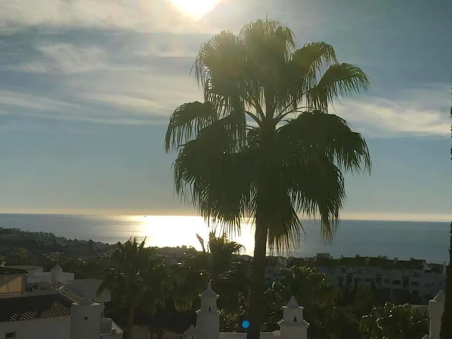 Nyd Havudsigten Og Restaurant Ved Pool Apartment Mijas