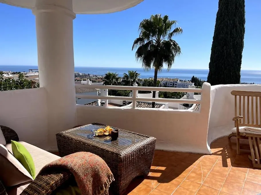 Nyd Havudsigten Og Restaurant Ved Pool Appartement Mijas