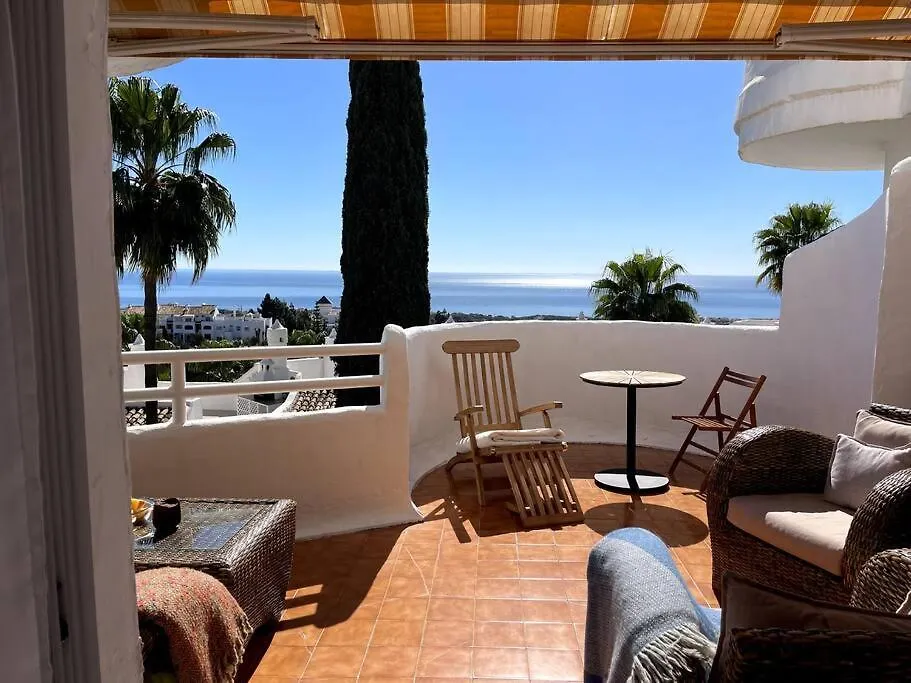 Nyd Havudsigten Og Restaurant Ved Pool Apartment Mijas Spain