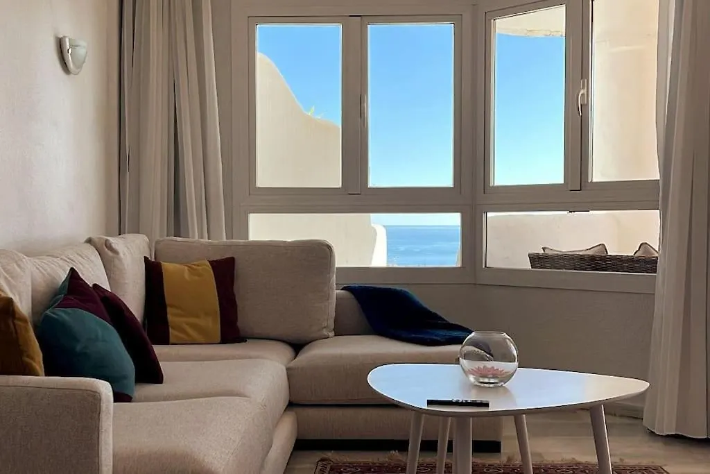 Nyd Havudsigten Og Restaurant Ved Pool Appartement Mijas Spanje