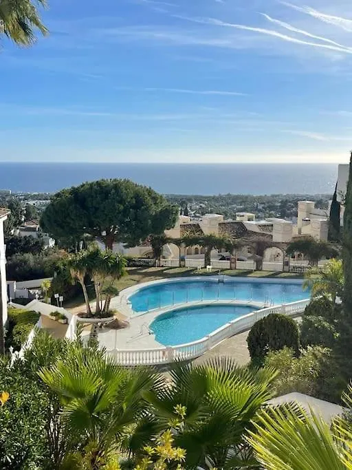 Nyd Havudsigten Og Restaurant Ved Pool Apartment Mijas